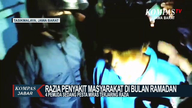 Satpol PP Dan Ormas Bubarkan Tempat Hiburan Malam