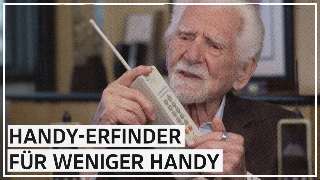 50 Jahre Mobiltelefon: Erfinder empfiehlt handyfreie Zeit