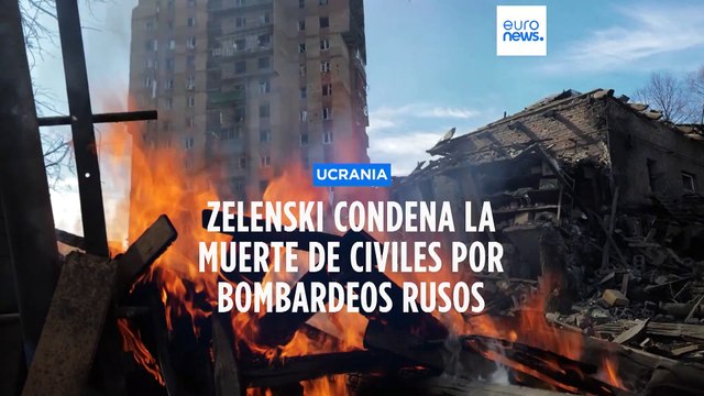 Seis civiles ucranianos mueren en ataques rusos en Kostiantynivka