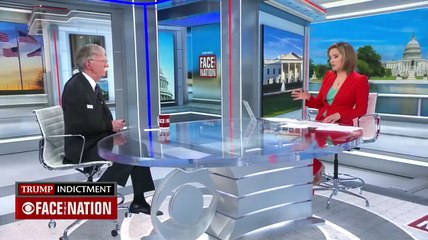 Bolton says it's a -big mistake, politically- for Republicans to align with Trump