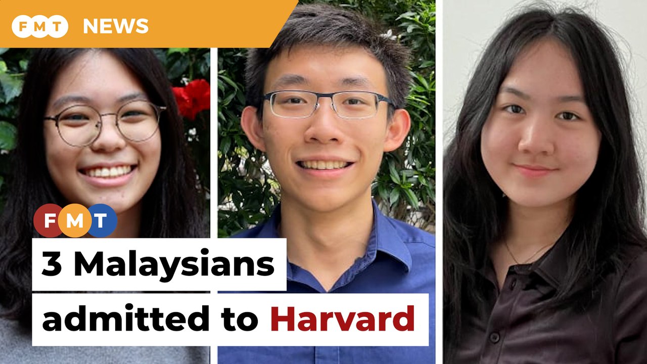 3 Malaysians heading to Harvard