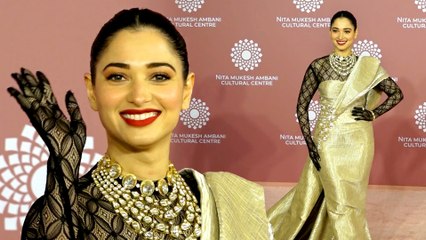 All the eyes on Tamannaah Bhatia At Nita Mukesh Ambani Cultural Centre