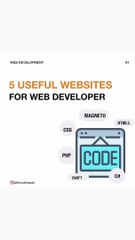 Video herunterladen: Best 5 useful websites for web developers | Useful websites 2023 | Tech Sajid Hameed