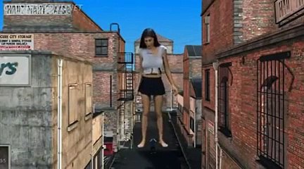 girl kills man with her legs