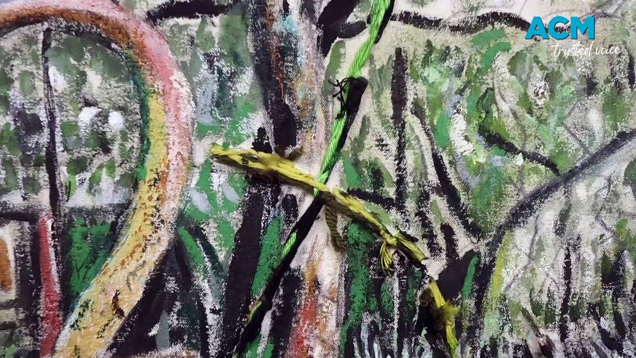 Currarong Art Show: Artist Kurt Brereton talks us through his works