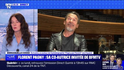 Emmanuelle Cosso, co-auteur de l'autobiographie de Florent Pagny: " Il a toujours eu cette combativité en lui"