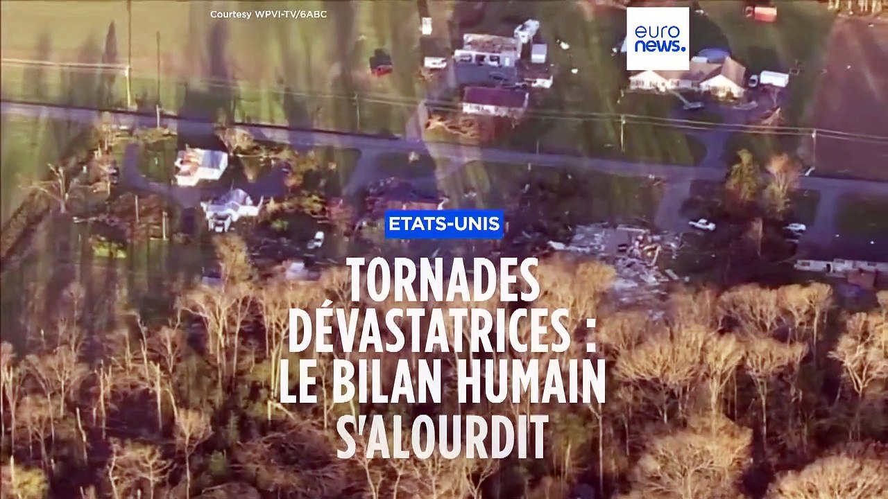 Le bilan des tornades et violentes tempêtes aux Etats-Unis grimpe à 32 morts