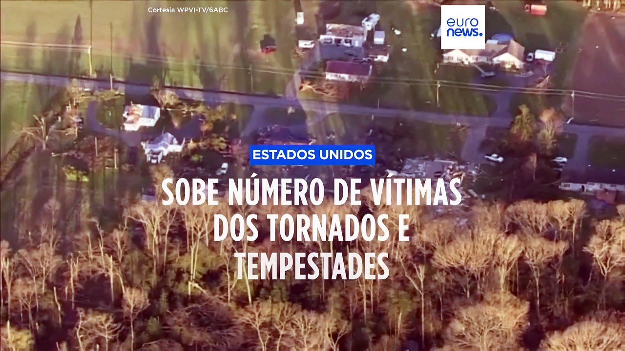 Tornados e tempestades devastam EUA