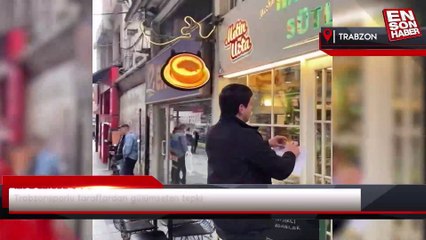 Trabzonsporlu taraftardan gülümseten tepki