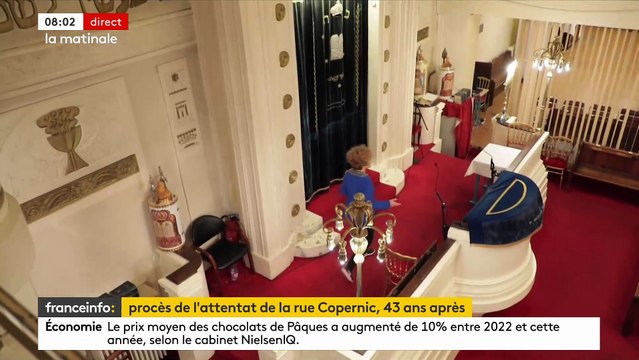 Le procès de l'attentat contre la synagogue de la rue Copernic à Paris, qui a fait quatre morts et des dizaines de blessés le 3 octobre 1980, s'ouvre 43 ans après les faits et en l'absence de l'unique accusé - VIDEO