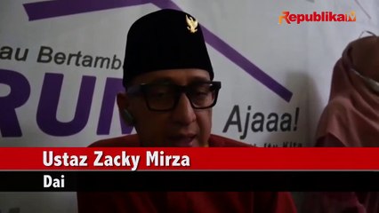 Ustaz Zacky Mirza: Membaca Alquran Lebih Baik dari Mushafnya Langsung