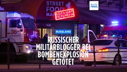 Festnahme nach Bombenanschlag auf einen russischen Militärblogger