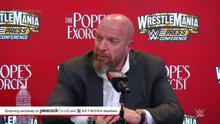 Triple H looks for where future events will go- WrestleMania 39 Sunday Press Conference Highlights