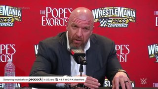 Triple H is proud of Cody Rhodes for his journey- WrestleMania 39 Sunday Press Conference Highlights