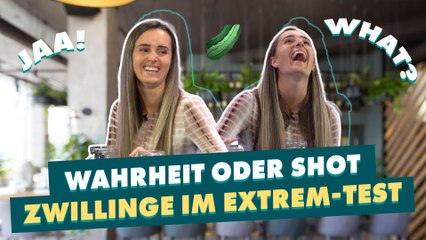 Zwillinge im Extrem-Test: die Leso Twins bei Wahrheit oder Shot