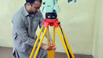 Temporary Setting of Total Station