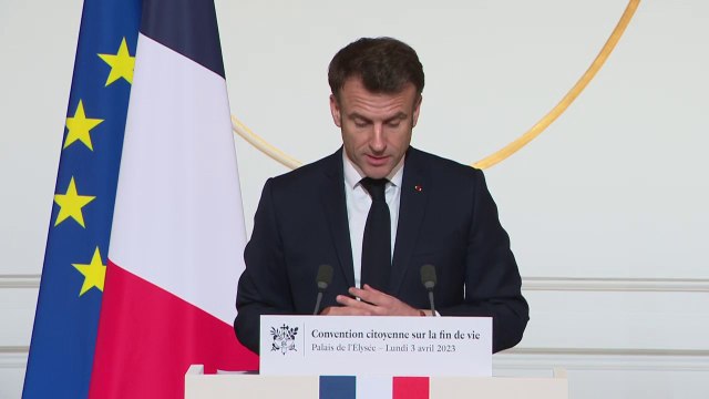 Emmanuel Macron: Notre système d'accompagnement de la fin de vie reste mal adapté aux exigences contemporaines