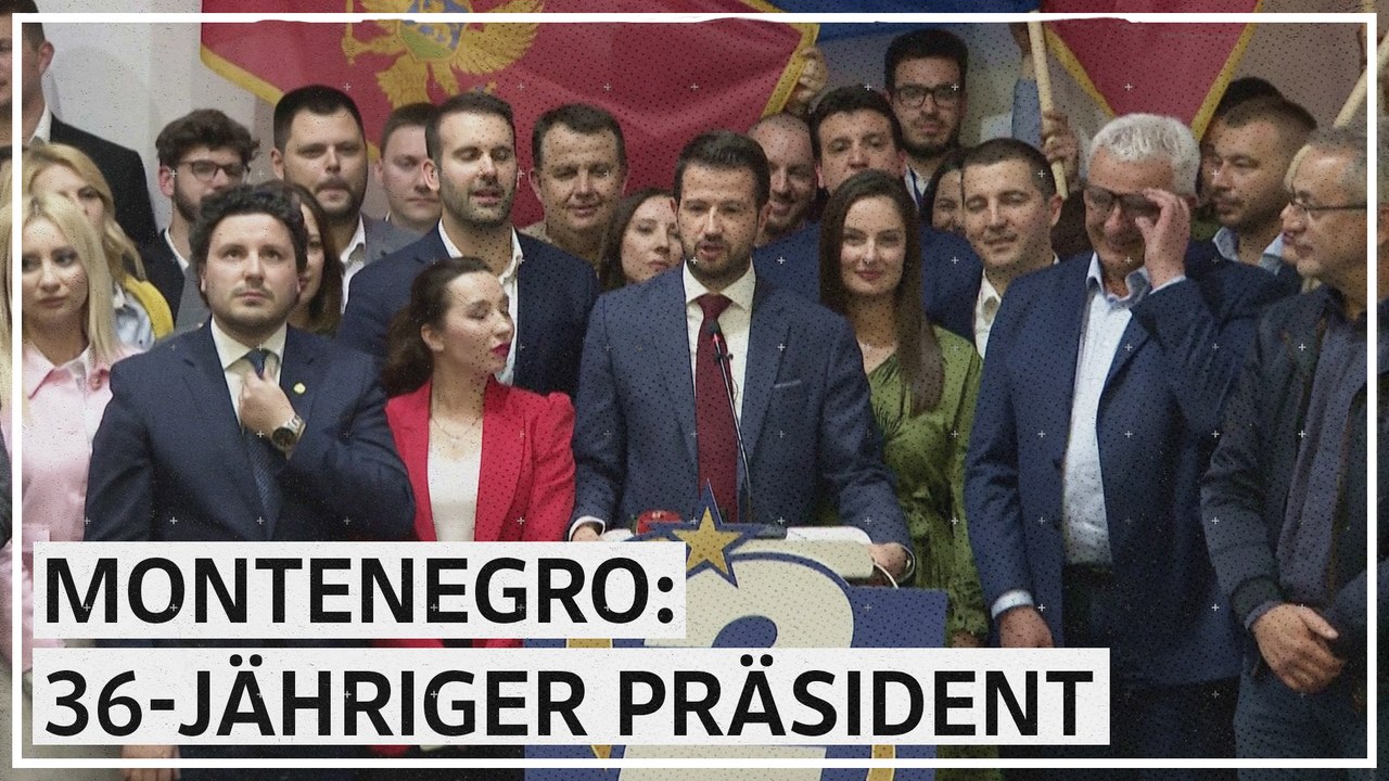 36-jähriger Milatovic wird Präsident in Montenegro