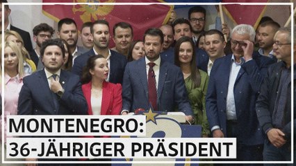 36-jähriger Milatovic wird Präsident in Montenegro