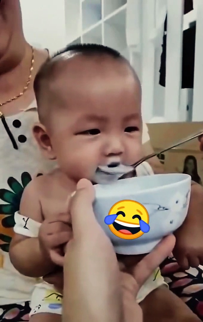 baby drinking milk
