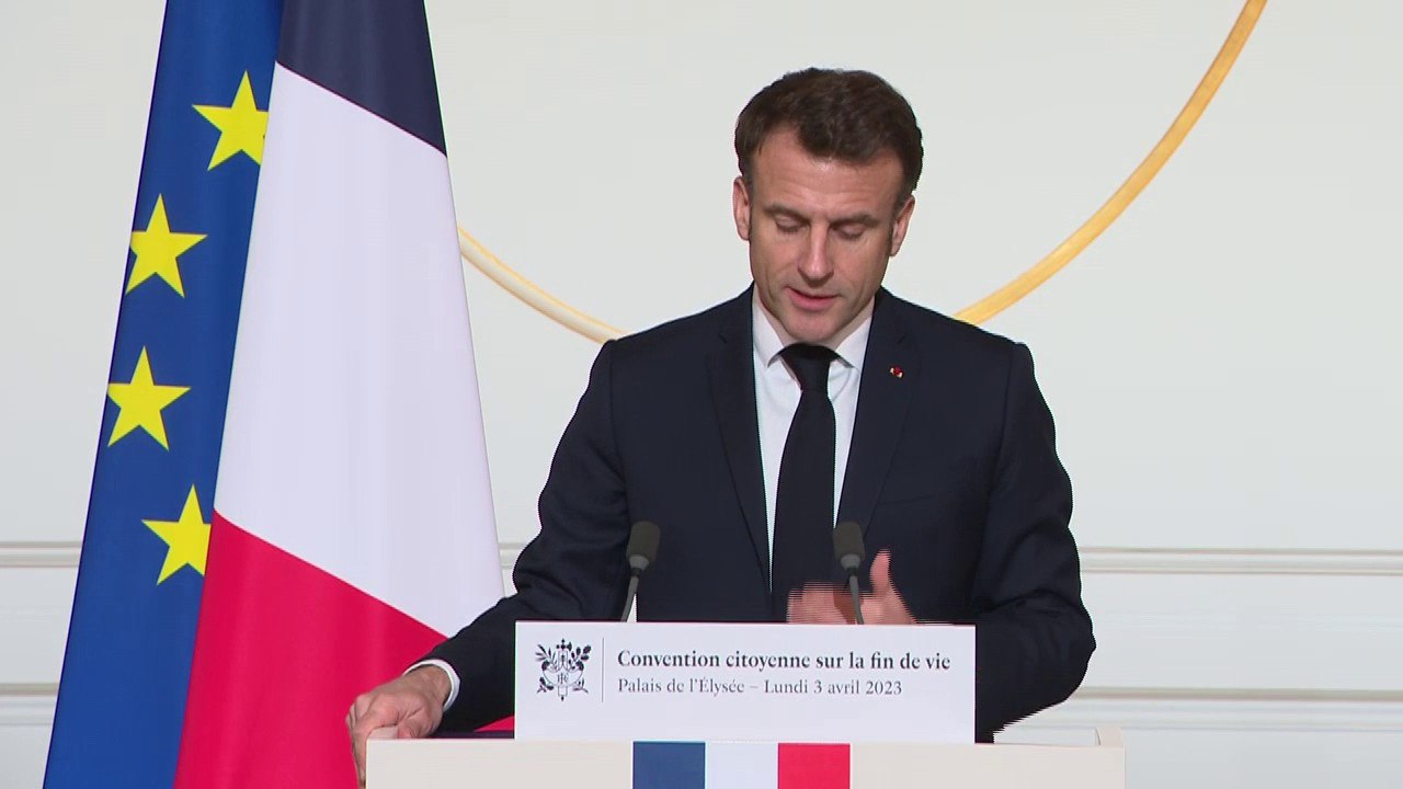 Emmanuel Macron veut un "plan décennal national de la prise en charge de la douleur et des soins palliatifs"