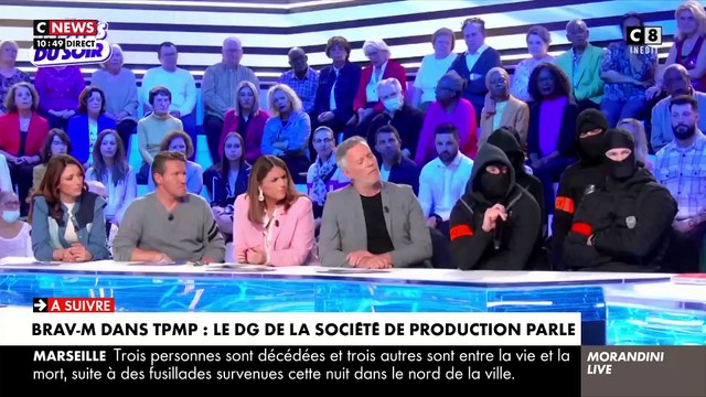 EXCLU - BRAV-M dans TPMP - Lionel Stan, le DG de la société de production, parle: Il y avait bien des membres de la BRAV-M - Regardez