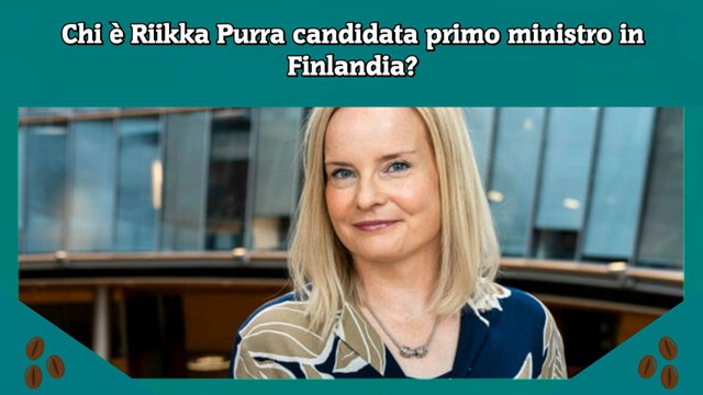 Chi è Riikka Purra candidata primo ministro in Finlandia