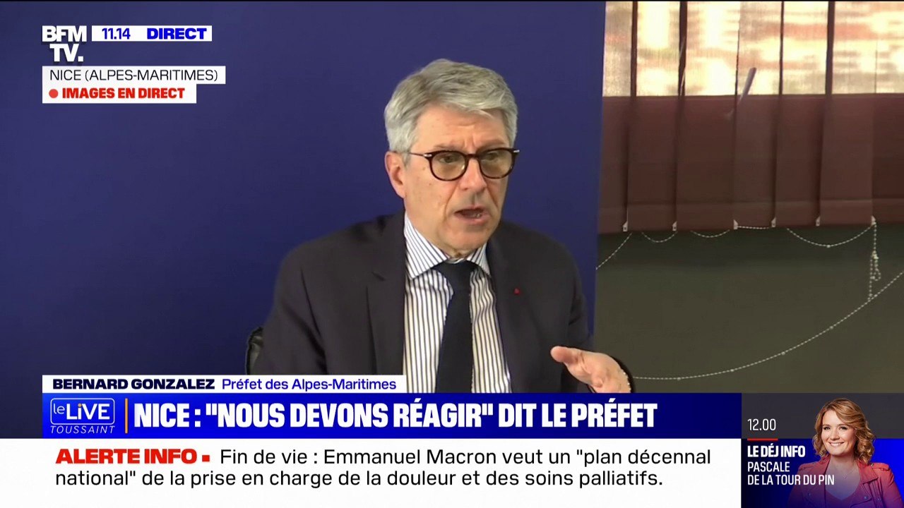 Vidéo d'un homme armé à Nice: de la drogue, "un pistolet d'alarme automatique et un coffre-fort" saisis selon le préfet