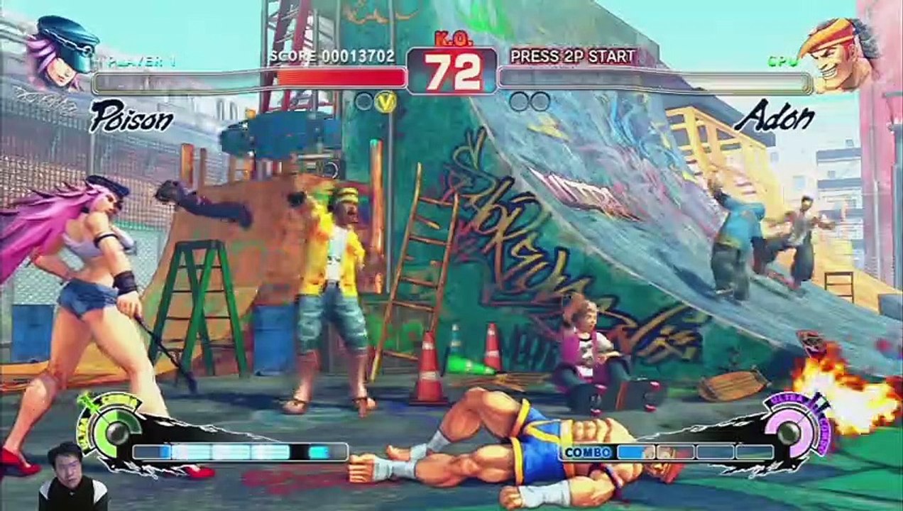 (PS3) Ultra Street Fighter 4 - 106 - Poison - Lv Hardest