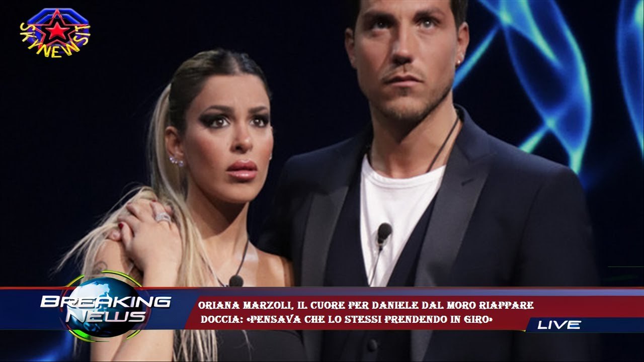 Oriana Marzoli, il cuore per Daniele Dal Moro riappare  doccia: «Pensava che lo stessi prendendo in