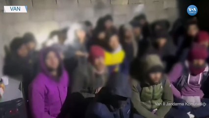 Van’da Evin Tandır Bölümünde 33 Afgan Göçmen
