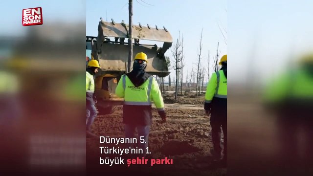 Atatürk Havalimanı Millet Bahçesinin açılışına sayılı günler kaldı