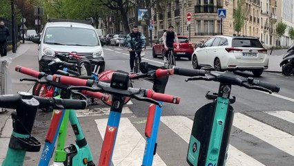 Les Parisiens votent à 90 % contre les trottinettes en libre-service
