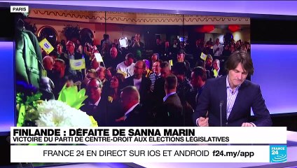 Défaite de Sanna Marin en Finlande : "Sa personnalité clivante lui a peut-être coûté le pouvoir"
