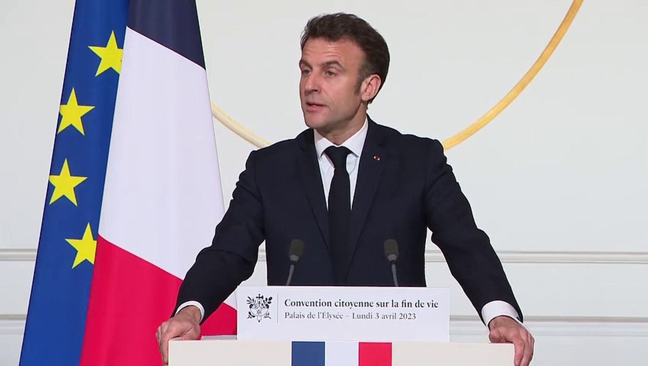 Convention citoyenne sur la fin de vie: Le président Emmanuel Macron a annoncé qu'il attendait du gouvernement un projet de loi sur la fin de vie "d'ici la fin de l'été" - VIDEO