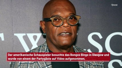 Download Video: Samuel L. Jackson auf einer Rave-Party in Schottland gesichtet