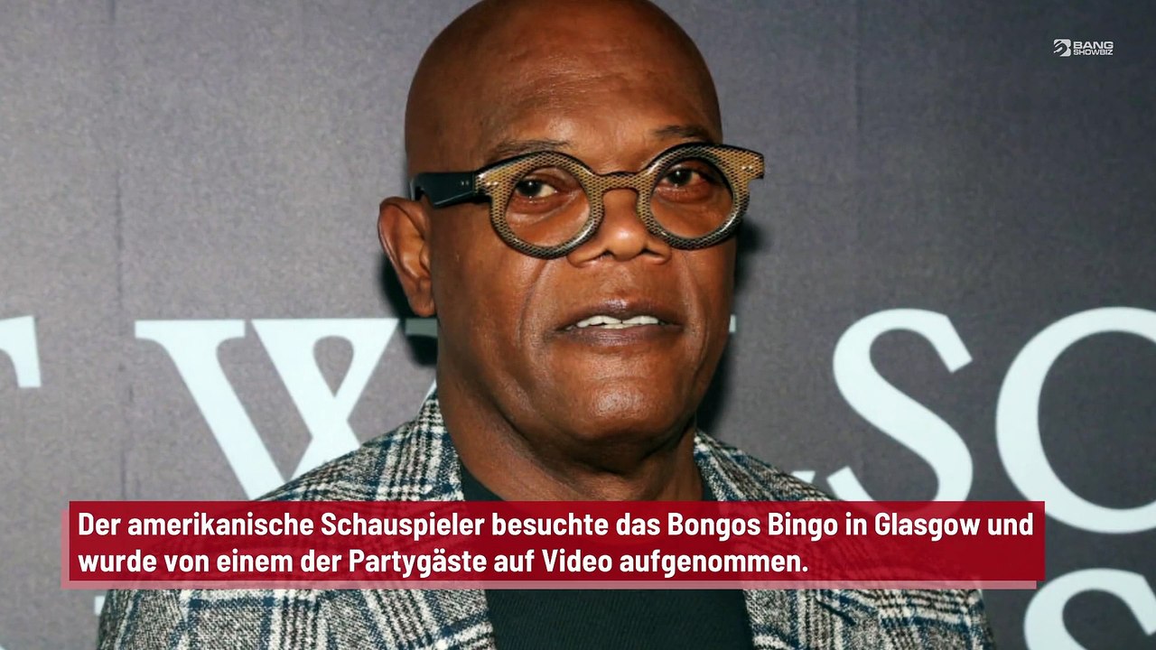 Samuel L. Jackson auf einer Rave-Party in Schottland gesichtet