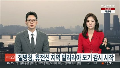 질병청, 휴전선 지역 말라리아 모기 감시 시작