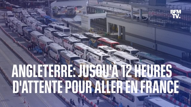 Les images des embouteillages monstres au port de Douvres pour les Britanniques souhaitant venir en France