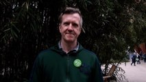 Paul Turpin from Sheffield Green Party at the party's election campaign launch in Sheffield