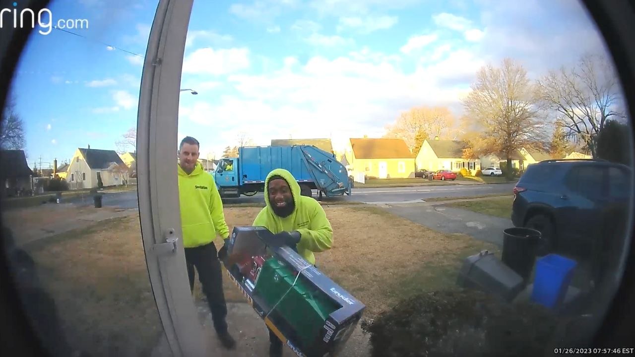 Two-Year-Old Who Loves Watching Sanitation Work...