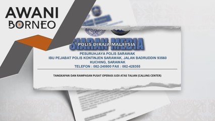 Polis Sarawak kesan pemilik rumah di Jalan Stampin