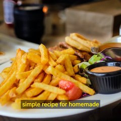 How to make french fries in home. #french fries
