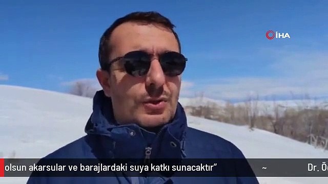 Dr. Öğretim Üyesi Akkuş: Son yağan kar yağışı bir nebze olsun akarsular ve barajlardaki suya katkı sunacaktır