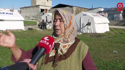 Osmaniyeli depremzede, gözyaşları içinde isyan etti: Her gün ağlıyorum, sinir hastası oldum ben