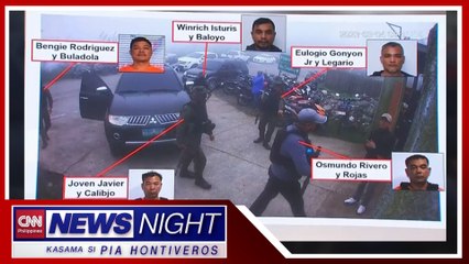 Naging papel ng mga suspek sa krimen dinetalye | News Night