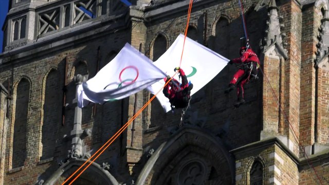 Actus : La tournée des drapeaux olympiques passe par le dunkerquois - 3 avril 2023