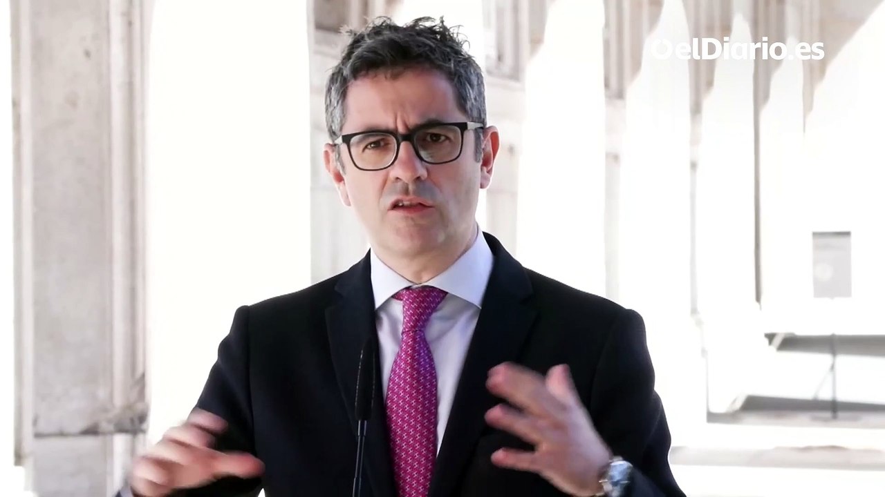 Bolaños dice que Sumar es “muy buena noticia” pero que sería mejor si se unieran “todas las fuerzas” a la izquierda del PSOE