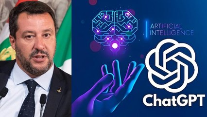 ChatGpt, Salvini contro lo stop Unico Paese occidentale al mondo