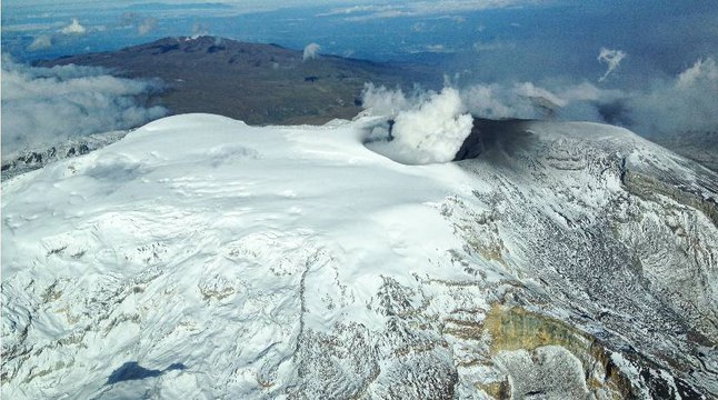 Unidad de Gestión del Riesgo aclara cuál es la situación en el Nevado del Ruiz: Sigue la actividad